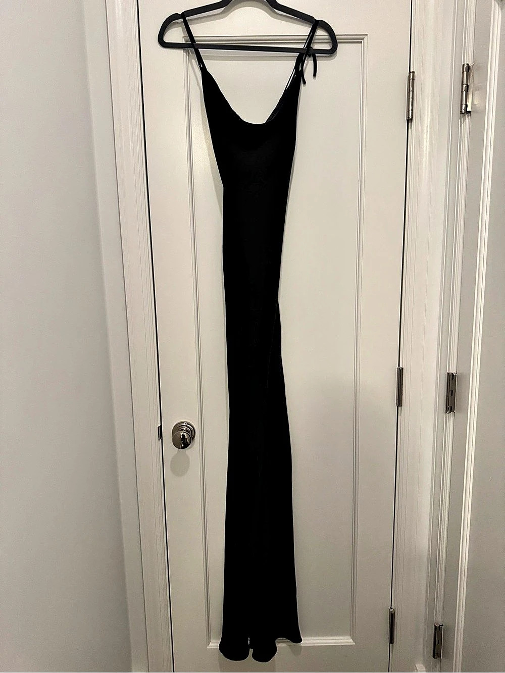 Joseph Black Maxi Slip Dress Like New